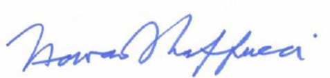 Howard Maffucci signature